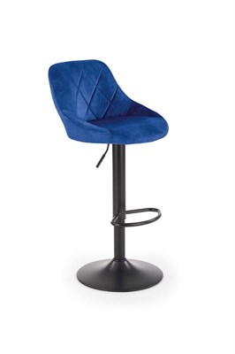 Стул барный Halmar H101 (темно-синий/черный) ms2601SIGHAL_V-CH-H/101-GRANATOWY