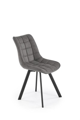 Стул кухонный Halmar K549 (серый/черный) ms2601SIGHAL_V-CH-K/549-KR-POPIELATY