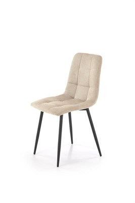 Стул кухонный Halmar K560 (бежевый/черный) ms2601SIGHAL_V-CH-K/560-KR-BEZOWY