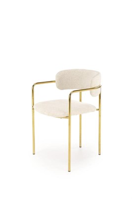 Стул кухонный Halmar K537 (кремовый/золотой) ms2601SIGHAL_V-CH-K/537-KR-KREMOWY