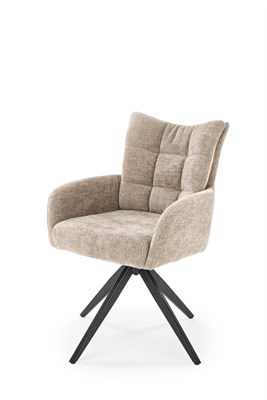 Стул кухонный Halmar K540 (бежевый/черный) ms2601SIGHAL_V-CH-K/540-KR-BEZOWY