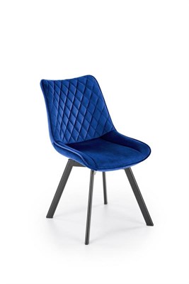 Стул кухонный Halmar K520 (синий/черный) ms2601SIGHAL_V-CH-K/520-KR-GRANATOWY