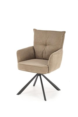 Стул кухонный Halmar K528 (капучино/черный) ms2601SIGHAL_V-CH-K/528-KR-CAPPUCCINO