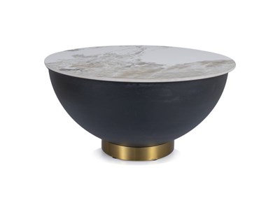 Стол журнальный Signal CYPRUS A (белый/черный) ms2601SIGHAL_CYPRUSABC