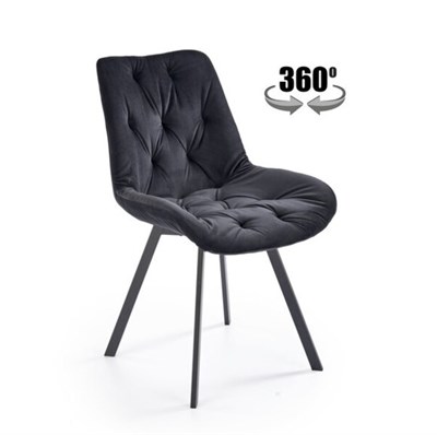 Стул кухонный Halmar K519 (черный) ms2601SIGHAL_V-CH-K/519-KR-CZARNY