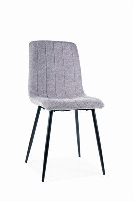 Стул кухонный SIGNAL ALAN Brego 07 (серый/черный) ms2601SIGHAL_ALANBRCSZ