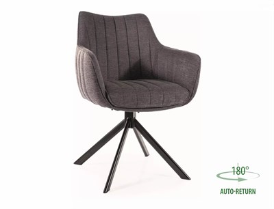 Стул кухонный SIGNAL AZALIA Brego 18 (серый/черный) ms2601SIGHAL_AZALIABRCCSZ