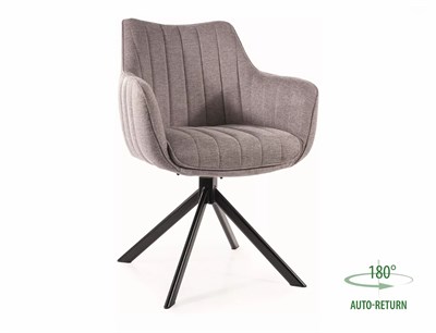 Стул кухонный SIGNAL AZALIA Brego 07 (серый/черный) ms2601SIGHAL_AZALIABRCSZ
