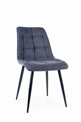 Стул кухонный SIGNAL CHIC Brego 18 (серый/черный) ms2601SIGHAL_CHICBRCCSZ