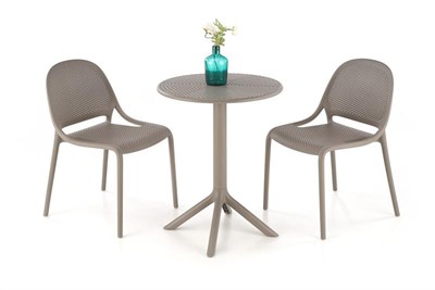 Стол обеденный Halmar CALVO 60 (хаки) ms2601SIGHAL_V-CH-CALVO-ST-KHAKI