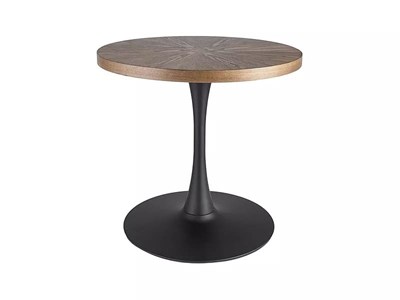 Стол обеденный Signal AMADEO 80 (орех/черный мат) ms2601SIGHAL_AMADEOORCFI80