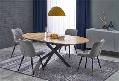 Стол обеденный Halmar ACORD раскладной (натуральный/черный) ms2601SIGHAL_V-CH-ACORD-ST