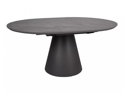 Стол обеденный Signal ANGEL II 120 (эффект серого мрамора/черный) ms2601SIGHAL_ANGELIISZC120