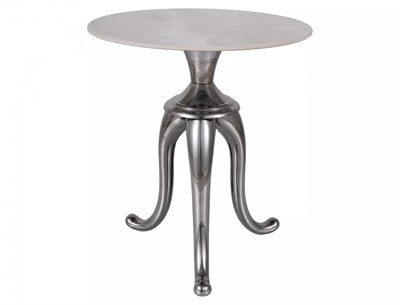 Стол журнальный Signal SNAKE (белый/серебряный) ms2601SIGHAL_SNAKEC