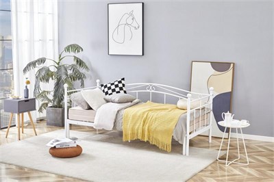 Кровать Halmar ARIZA (белый) 90/200 ms2601SIGHAL_V-CH-ARIZA-LOZ-BIALY