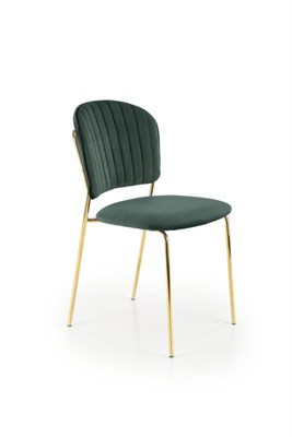 Стул кухонный Halmar K499 (темно-зеленый/золотой) ms2601SIGHAL_V-CH-K/499-KR-C.ZIELONY