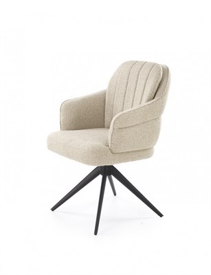 Стул кухонный Halmar K570 поворотный (бежевый/черный) ms2601SIGHAL_V-CH-K/570-KR-BEZOWY