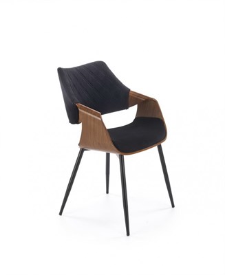 Стул кухонный Halmar K586 (черный/орех) ms2601SIGHAL_V-CH-K/586-KR