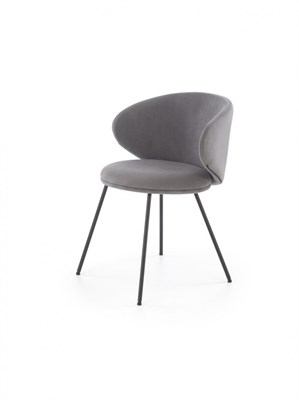 Стул кухонный Halmar K587 (серый/черный) ms2601SIGHAL_V-CH-K/587-KR-POPIELATY