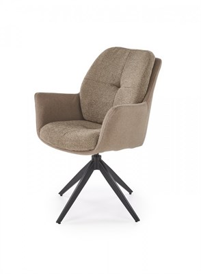 Стул кухонный Halmar K591 поворотный (коричневый/черный) ms2601SIGHAL_V-CH-K/591-KR-BRAZOWY