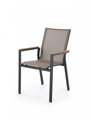 Стул Halmar FIERRO (черный/серый/коричневый) ms2601SIGHAL_V-CH-FIERRO-KR