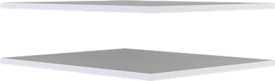 Комплект полок Моби/Mobi POL/50/56  Белый msk26brw_1442880000