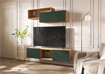 Гостиная Норд Вариант №3  Изумруд/Дуб Крафт pn26mf_1755108288