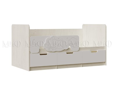 Детская Кровать Юниор-4  Шарли Белый 80*160 см pn26mf_1687983281