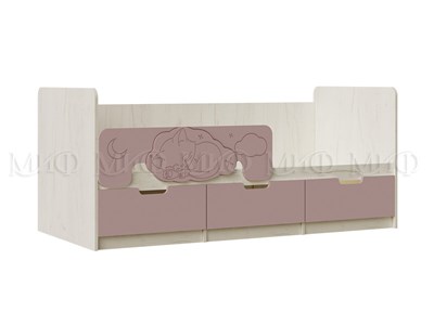 Детская Кровать Юниор-4  Шарли Пинк 80*180 см  1800 pn26mf_872704941