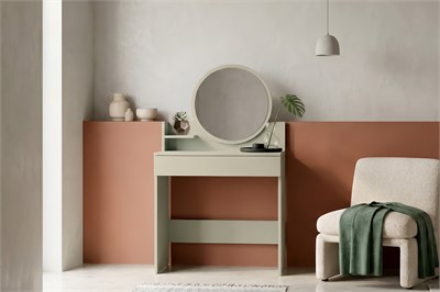 Стол туалетный TOL1S  ЭЛАИН  ШxВxГ 750x1255x350 Светлый зеленый BRW_0000138777000164099