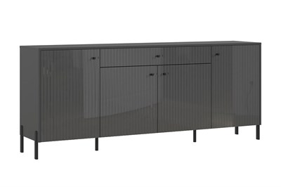 Комод Оливия графит / графит глянец 08-192250 (338307)