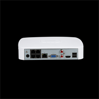 Dahua IP-видеорегистратор Dahua 4-канальный с PoE, 4K и H.265+
