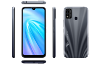 Itel L6006 A48 Black, 6.1'' 18:9 1560x720, 1.4GHz, 4 Core, 2GB RAM, 32GB, up to 128GB flash, 5Mpix AF+0.08Mpix/5Mpix, 2 Sim, 2G/3G/4G,  GPS, A-GPS, Glonass, BT v4.2, WiFi 802.11 a/b/g/n, Micro-USB, 3000mAh, Android 10.0 Go, 178g, 156 ммx77.8 ммx9,46 мм A48 L6006 Black-mrv
