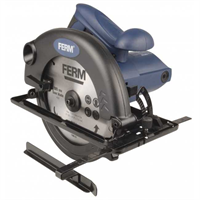 Ferm Пила циркулярная FERM CSM1039, 185x20, 1200 Вт., 5000 об.мин., глубина пропила 65мм, коробка CSM1039-mrv
