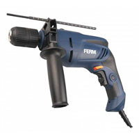 Ferm Дрель ударная FERM PDM1052, 800 Вт, 0 -3000 об/мин,  БЗП, 13мм, коробка PDM1052-mrv1
