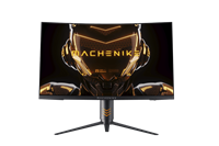 Machenike Монитор LCD 27'' [16:9] 2560х1440(WQHD) IPS, nonGLARE, 170 Hz, 450cd/m2, H178°/V178°, 400:1, 20М:1, 1.07B, 1ms, 2xHDMI, DP, Height adj, Pivot, Tilt, 1Y, Black