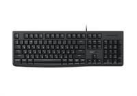 Dareu Клавиатура проводная Dareu LK185 Black (черный), мембранная, 104 клавиши, EN/RU, 1,8м, размер 440x147x22мм LK185 Black ver2-mrv