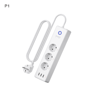 Gosund Умный сетевой фильтр Gosund Smart plug, 3 USB outlet, total 3.1A 3 sockets seperate controlled P1-mrv