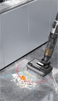 Jimmy Пылесос вертикальный с функцией влажной уборки Jimmy Cordless Vacuum&Washer HW9 Pro Black+Silver с адаптером модели ZD24W342060EU