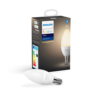 Philips Hue Свечка белая с цоколем E14 Philips HueW 5.5W B39 E14 EU