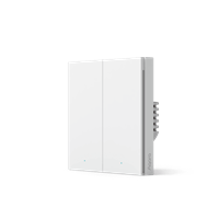 Aqara Умный выключатель Aqara Smart wall switch H1 (no neutral, double rocker)