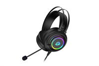 Dareu Гарнитура игровая проводная Dareu EH416 Black (черный), подсветка RGB, подключение USB+3.5мм EH416 Black USB+3.5mm-mrv