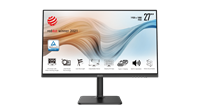 MSI Монитор LCD 27'' [16:9] 1920х1080(FHD) IPS, nonGLARE, 75 Hz, 250 cd/m2, H178°/V178°, 1000:1, 100K:1, 16.7M, 5ms, VGA, HDMI, Height adj, Pivot, Tilt, Swivel, 1Y, Black