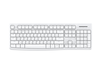 Dareu Клавиатура проводная Dareu LK185 White (белый), мембранная, 104 клавиши, EN/RU, 1,8м, размер 440x147x22мм