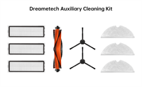 Dreame Комплект аксессуаров для робота-пылесоса  Kit 1Main Brush+2Side Brush+3Dust Box Filter+3 Wash-free Mop Pad 1шт. D9 Plus White