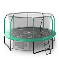 Батут UNIX Line SUPREME GAME 14 ft (Green),  TRUSUG14GR TRUSUG14GR-munix
