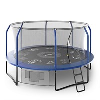 Батут UNIX Line SUPREME GAME 14 ft (Blue),  TRUSUG14BL TRUSUG14BL-munix