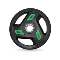 Диск обрезиненный c хватом UNIX Fit PRO 10 кг, 51 мм,  DG10RUBPGR DG10RUBPGR-munix