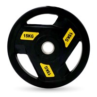 Диск обрезиненный c хватом UNIX Fit PRO 15 кг, 51 мм,  DG15RUBPYL DG15RUBPYL-munix