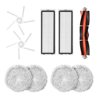 Dreame Комплект аксессуаров для робота-пылесоса W10/W10 Pro Kit 1Main Brush+2Side Brush+2Dust Box Filter+2 pair mop cloth 1 шт. W10/W10 Pro RAK8-mrv